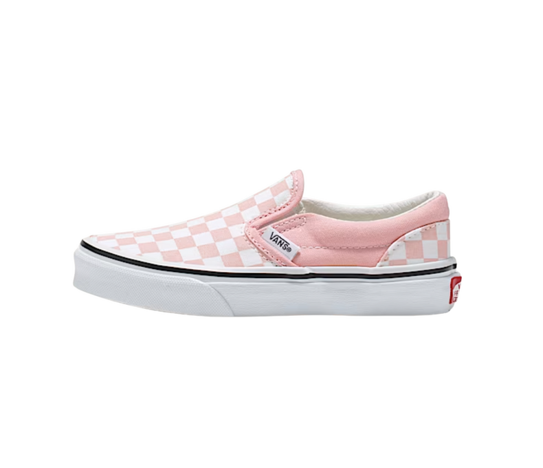Kids Classic Checkerboard Slip-On Pink