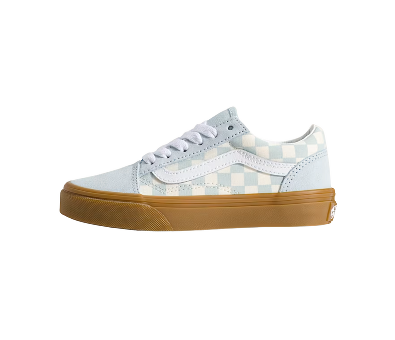 Little Kids Old Skool Gum Checkerboard Shoe