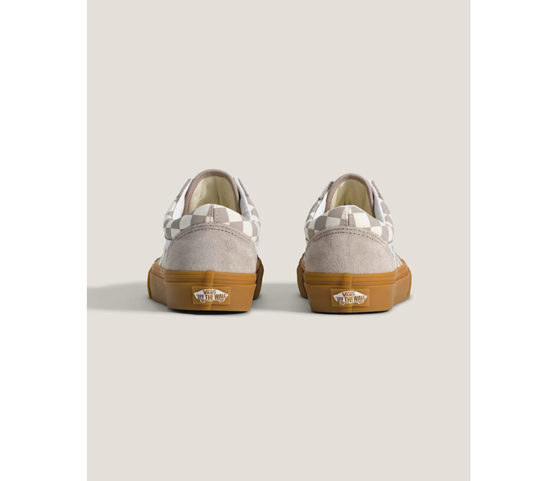 Big Kids Old Skool Gum Checkerboard Shoe