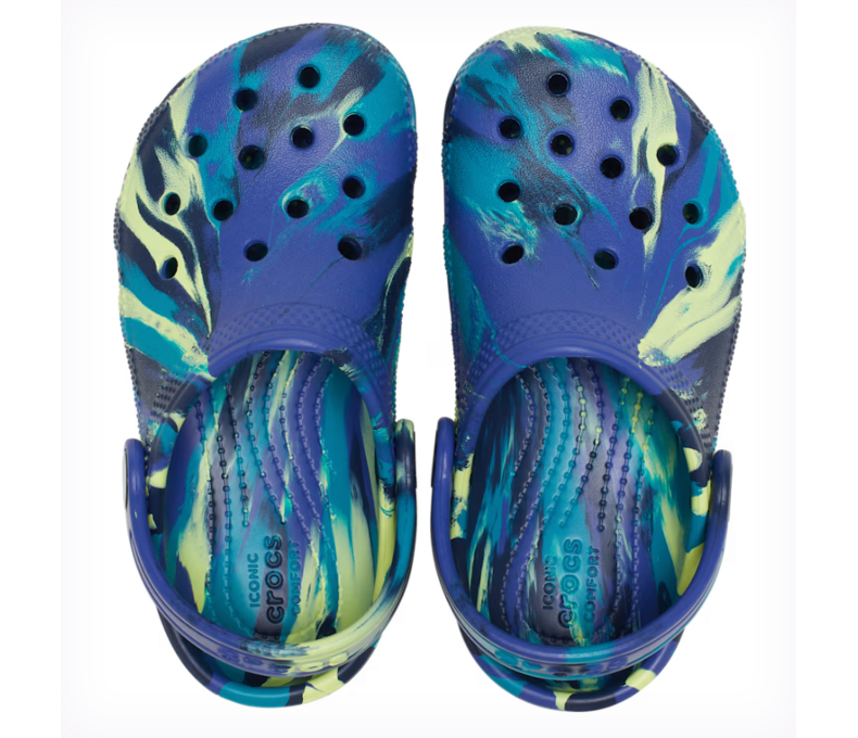 Kids' Classic Marbled Clog