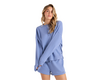 Women's Lived In Fleece Henley
