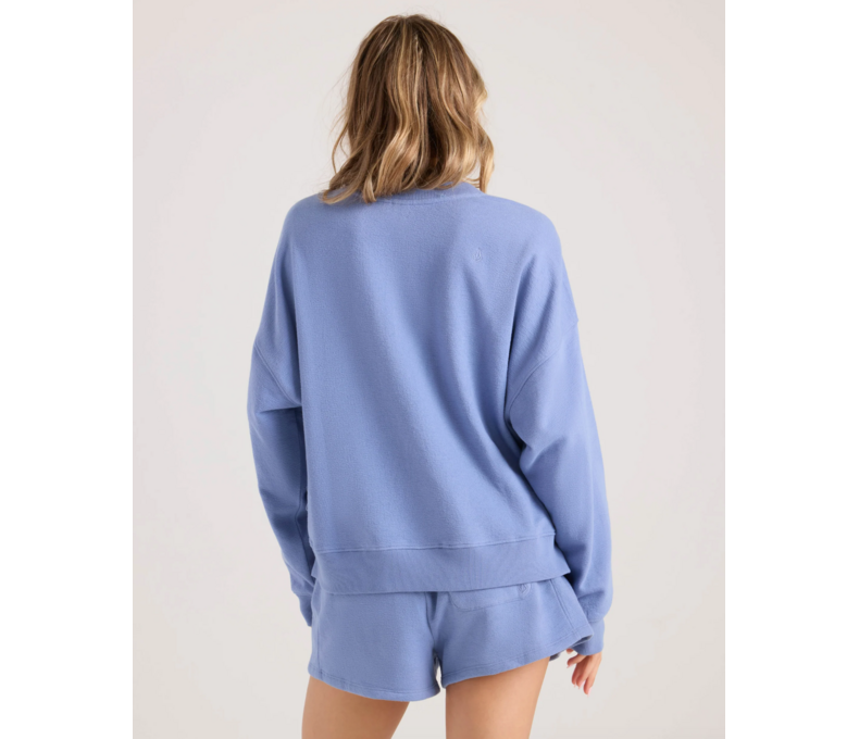 Women's Lived In Fleece Henley