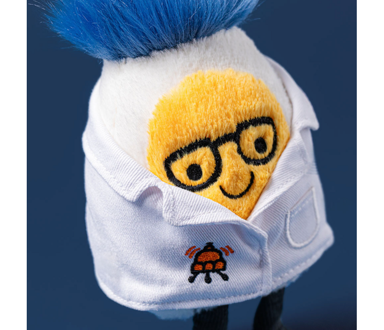 Amuseables Boiled Egg Scientist Outfit