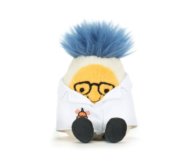 Amuseables Boiled Egg Scientist Outfit