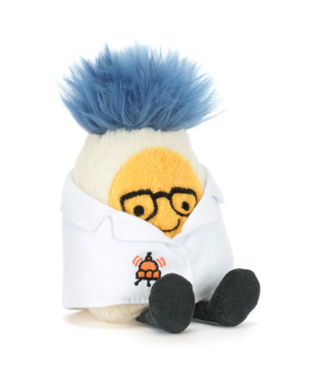 Amuseables Boiled Egg Scientist Outfit
