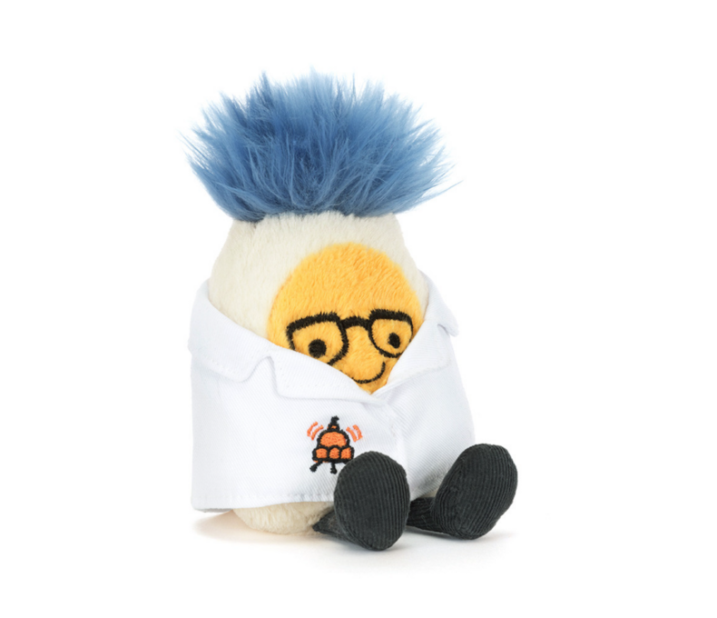 Amuseables Boiled Egg Scientist Outfit