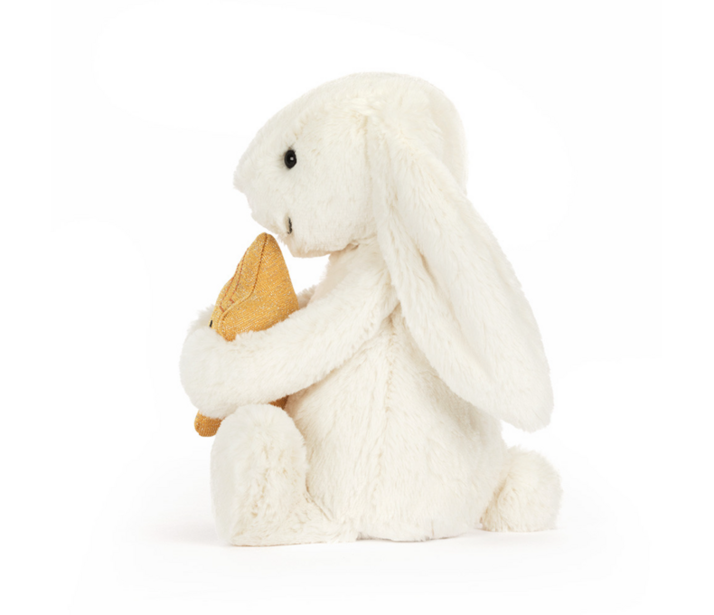 Cream Bunny with Star