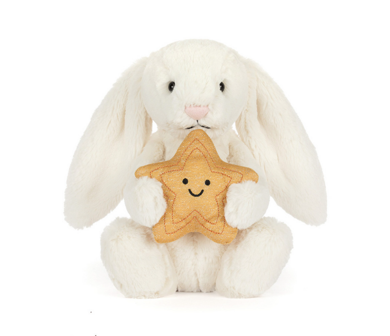Cream Bunny with Star