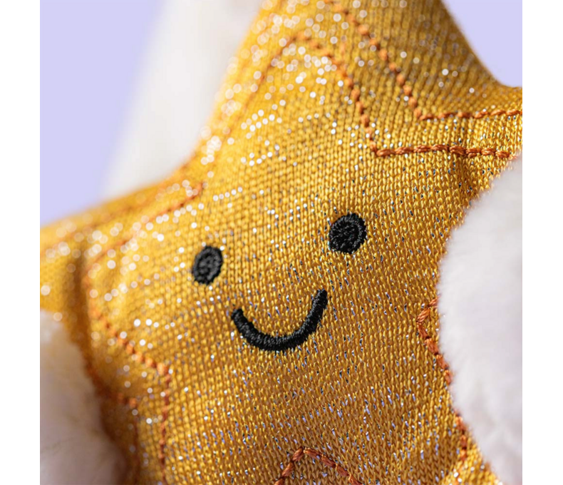 Cream Bunny with Star