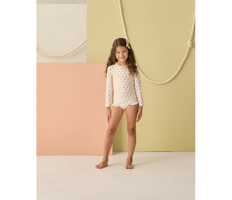 Girls Rashguard One-Piece swimsuit