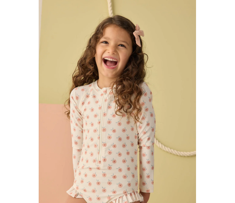 Girls Rashguard One-Piece swimsuit