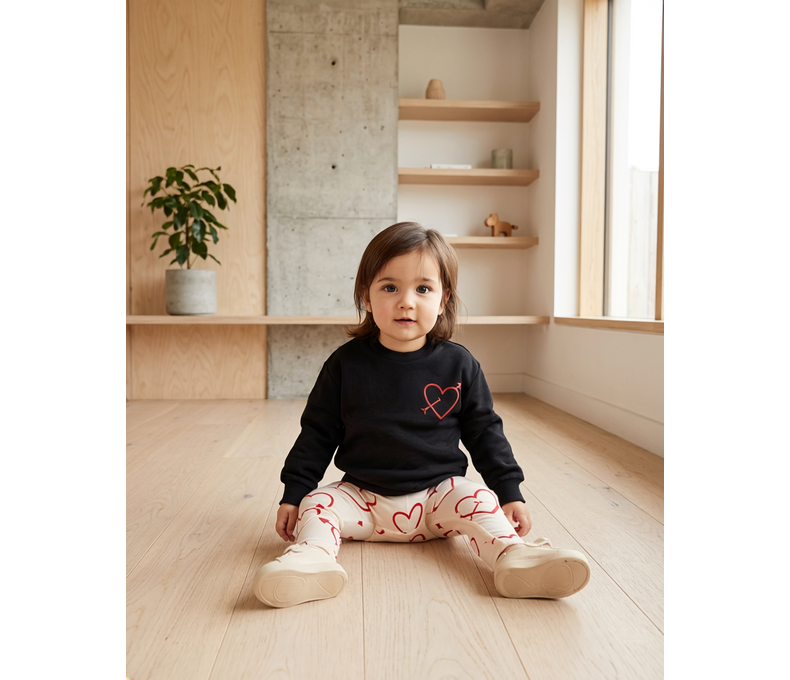 Baby Crewneck Knit Sweatshirt
