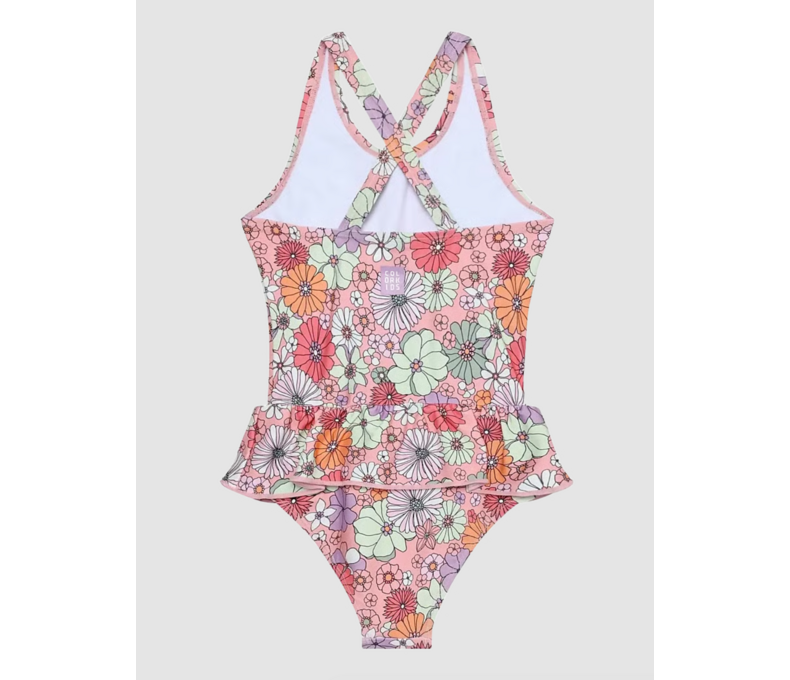 Swimsuit W.Skirt AOP