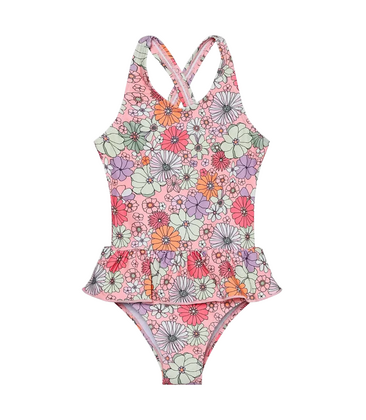 Swimsuit W.Skirt AOP