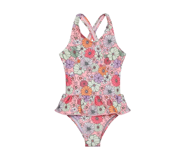 Swimsuit W.Skirt AOP