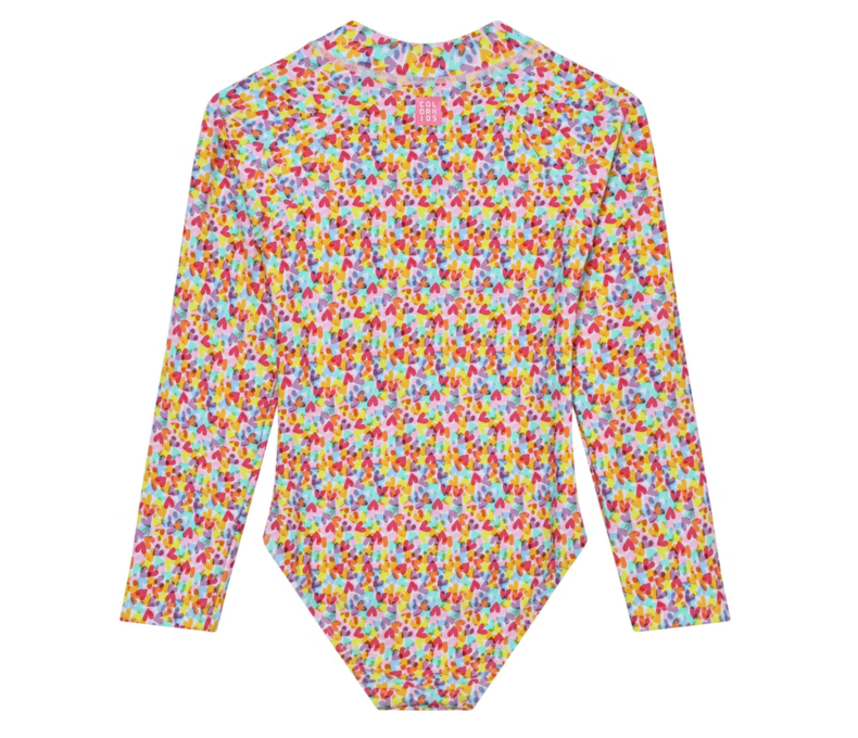 Swimsuit W. Long Sleeve AOP