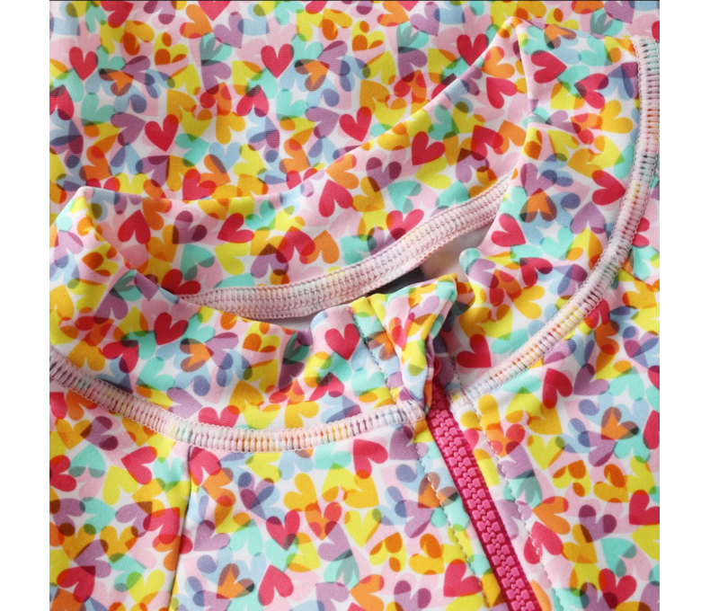 Swimsuit W. Long Sleeve AOP