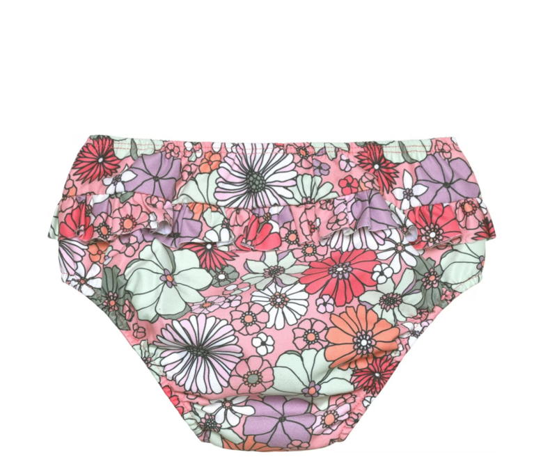 Baby Swimdiaper W. Frills AOP