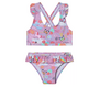 Bikini W. Short Skirt AOP