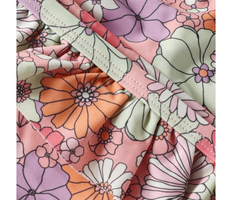 Bikini W. Short Skirt AOP