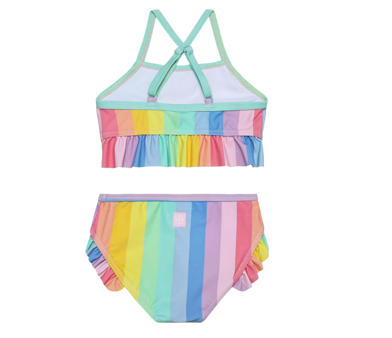Bikini W. Frills AOP