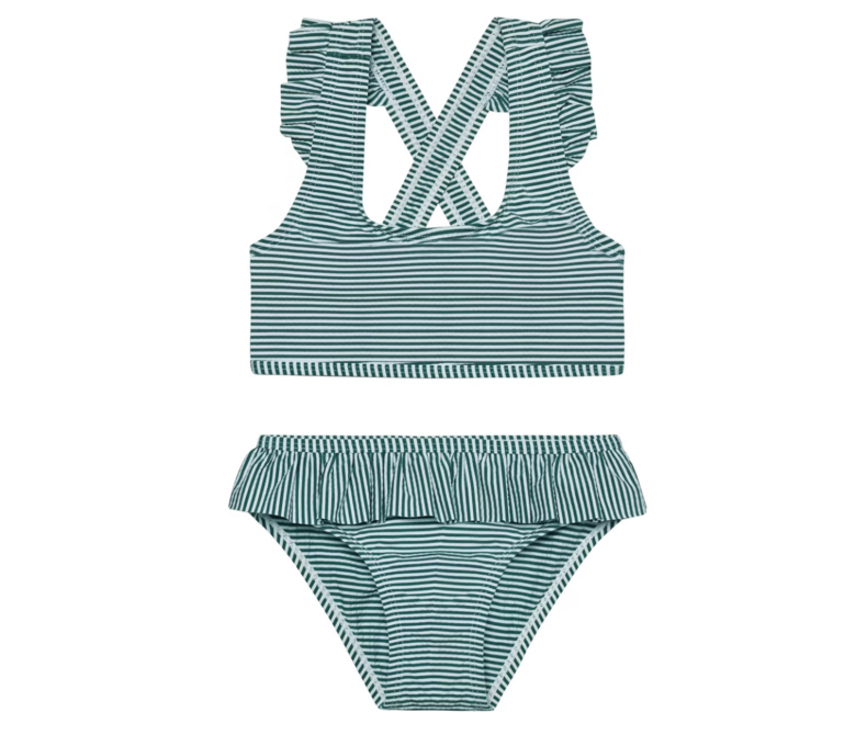 Bikini W. Skirt Seersucker