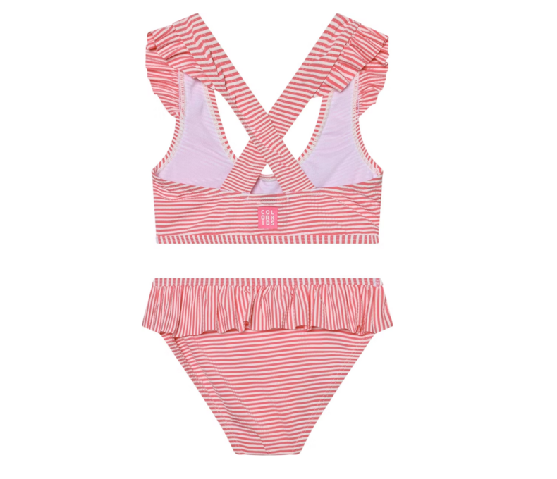 Bikini W. Skirt Seersucker