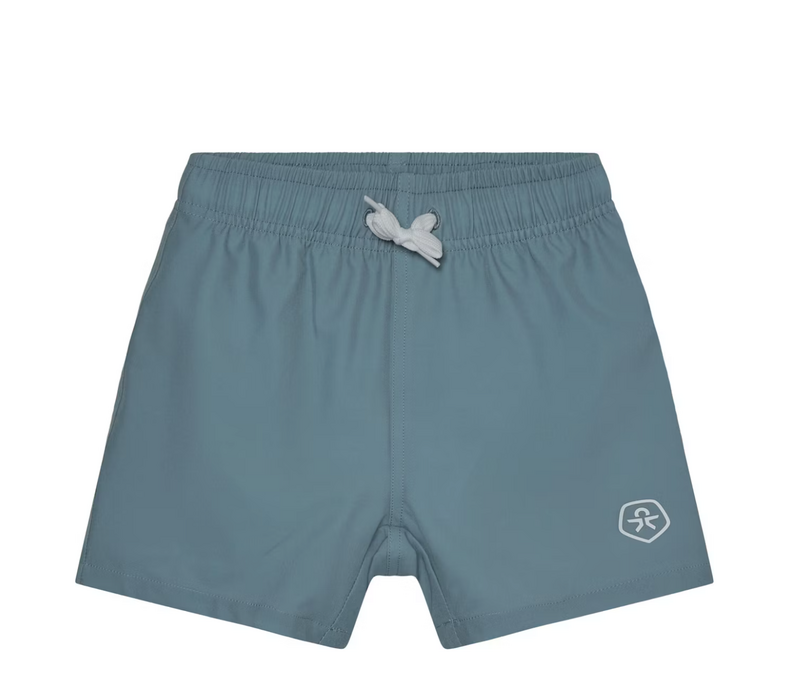 Kids Swim Shorts Solid - blue or green