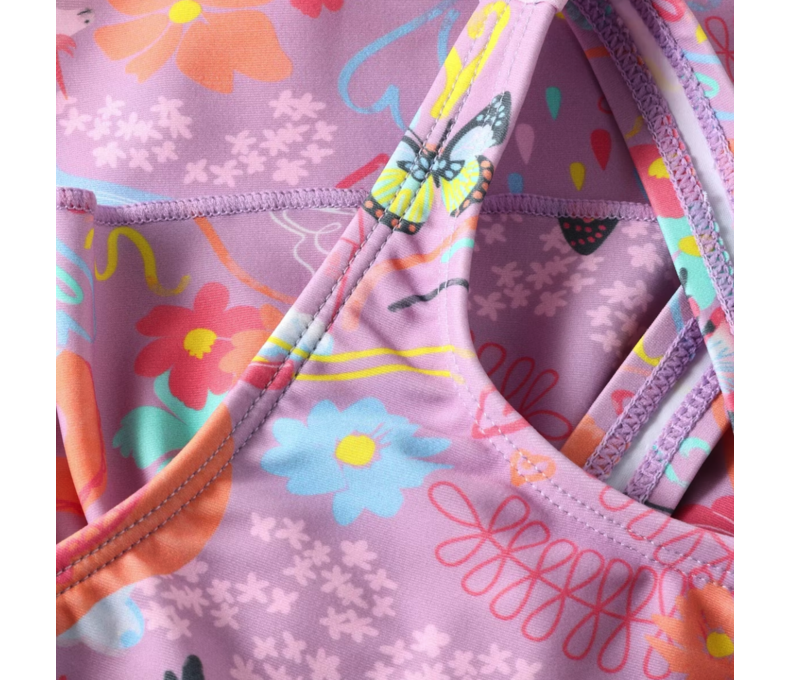Swimsuit W.Skirt AOP