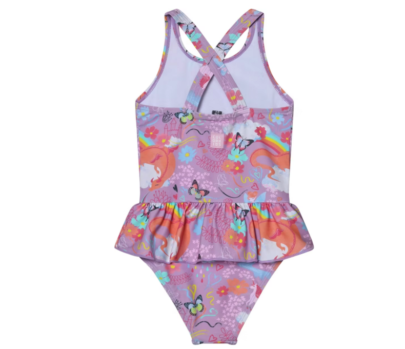 Swimsuit W.Skirt AOP