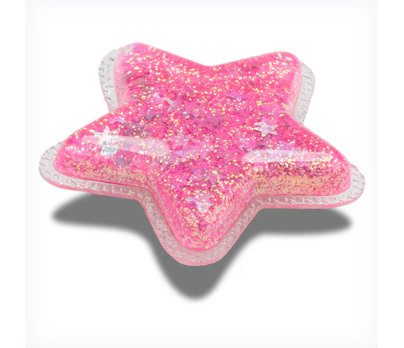 Squishy Glitter Star Jibbitz
