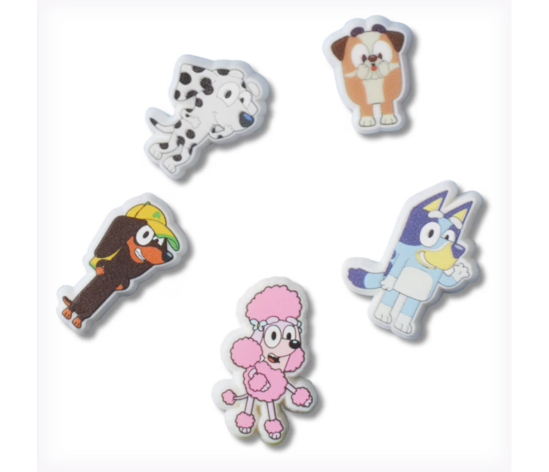 Bluey 5 Pack Jibbitz
