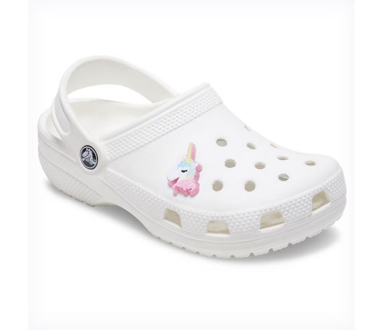 Glitter Unicorn Jibbitz