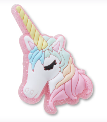 Glitter Unicorn Jibbitz