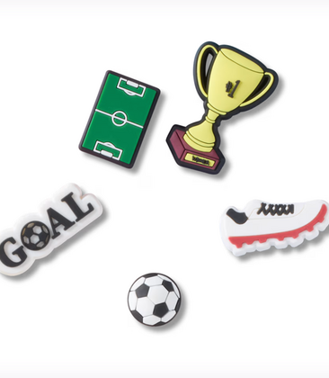 Soccer Star 5 Pack Jibbitz