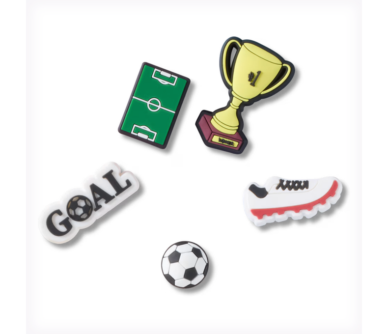 Soccer Star 5 Pack Jibbitz