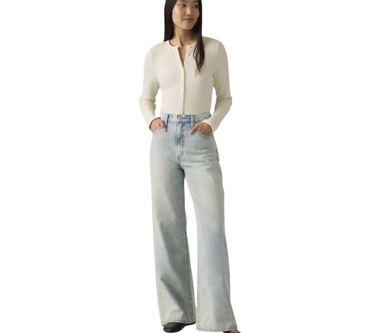 Womens Cinch Baggy Jeans