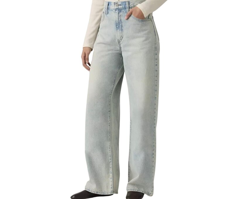 Womens Cinch Baggy Jeans
