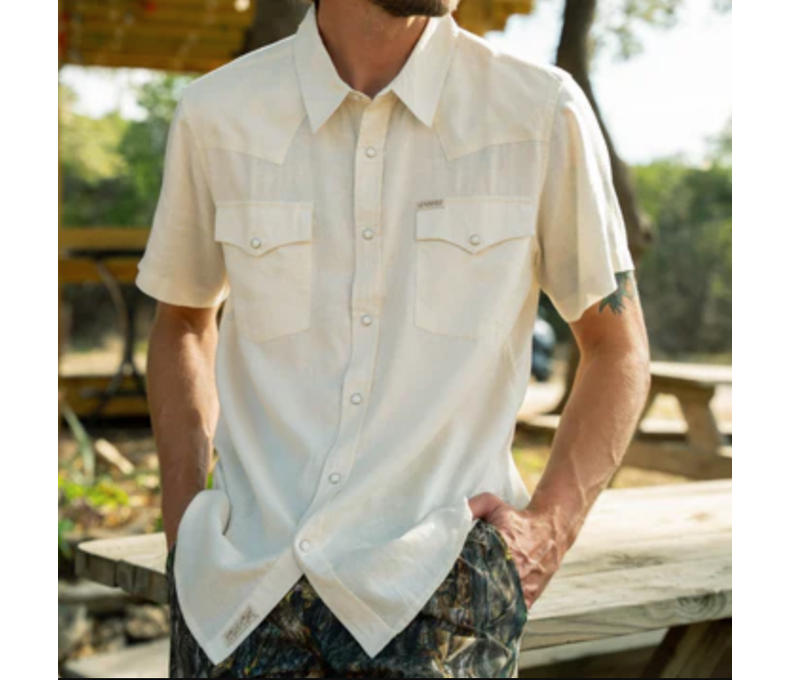 The Wyatt Pearl Snap Short Sleeve Solid Shirt