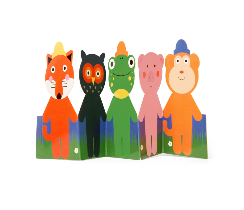 Kidoki Animal Dress-Up Stickers