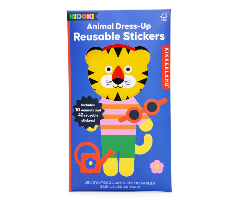 Kidoki Animal Dress-Up Stickers