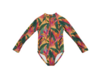 Jungle Mist Long Sleeve Swimsuit
