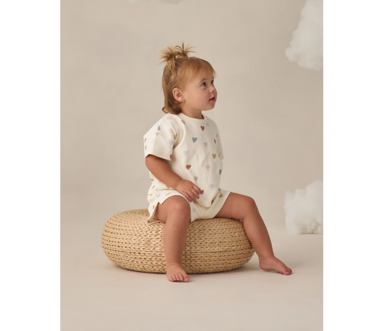 Waffle Tee + Short Set