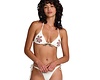 Womens Baker Halter Triangle Bikini Top