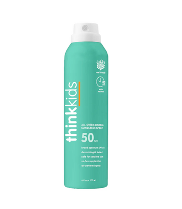 Kids Clear Zinc Sunscreen Spray SPF 50