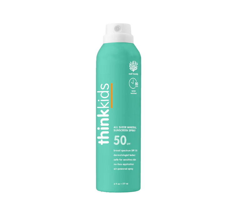 Kids Clear Zinc Sunscreen Spray SPF 50