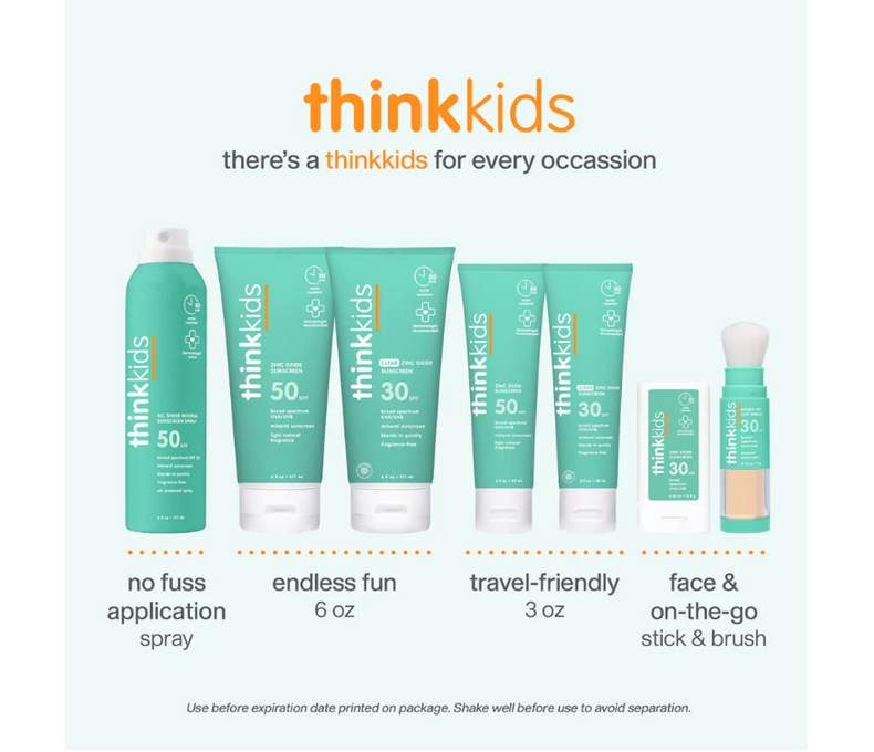 Kids Clear Zinc Sunscreen Spray SPF 50