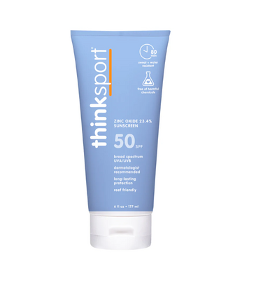 ThinkSport Mineral Based Sunscreen Lotion SPF 50+ 177ml