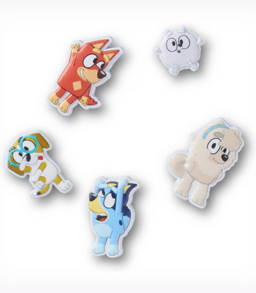 Bluey Multi 5 Pack Jibbitz