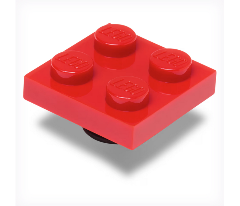 LEGO Red Tile 2x2 Jibbitz
